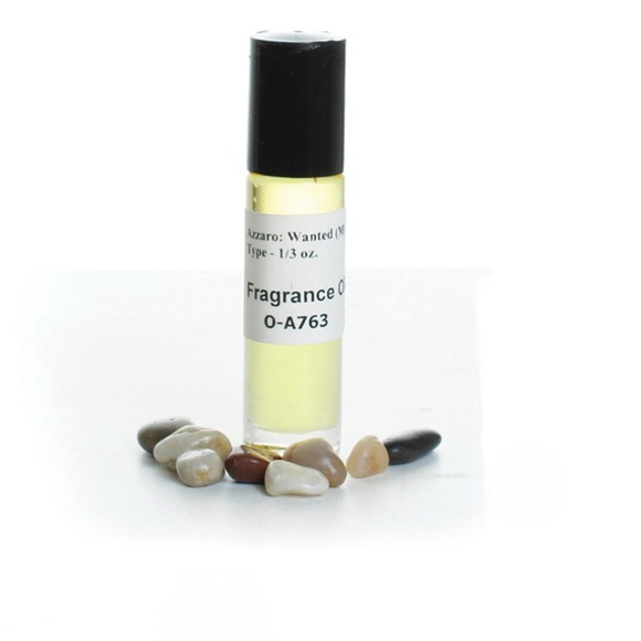 Wanted (M) Fragrance Oil 1/3 oz Glass Bottle Azzaro Type - Picture 3 of 5